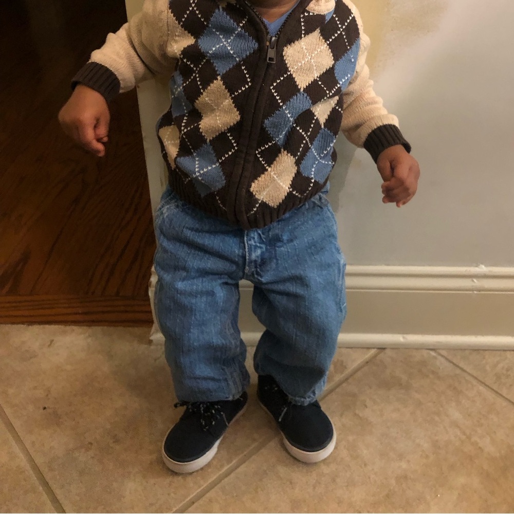 Baby Boys hooded jacket , pants & shoes